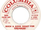 THE FOUR EVERS - You Belong to Me / Such a Good Night For Dreaming Promo 45 VG+