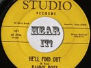 Great TX Country Honky Tonk 45 DANNY ROSS 1000 Memory Lane / He'll STUDIO hear