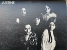 Very rare Justine Self Titled vinyl LP 1970 UK pressing Psychedelic Rock Album
