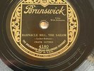 FRANK LUTHER - BARNACLE BILL THE SAILOR / A GAY CABALLERO - BRUNSWICK 4180 VG+