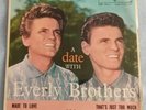 A DATE WITH THE EVERLY BROTHERS, 1963 WARNER BROTHERS VOL.2 STEREO EP, POP,EX/EX