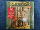 STYX - THE GRAND ILLUSION (1977) w/Poster - IN SHRINK - Promo White Label EX/NM