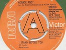 HORACE ANDY I STAND BEFORE YOU c/w UNITY STRENGTH LOVE RCA 2401 MEGA 7