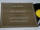 10inch private Pressing Anja Thauer Max Reger Cello Suite Francaix Fantasie NM