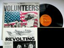 JEFFERSON AIRPLANE - VOLUNTEERS REVOLTING Poster NICE  - EX+ Vinyl LP ULTRASONIC