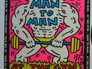 45 t  pochette Keith Haring Man To Man At The Gym  + 1 Vogue – 102 224  EX / EX
