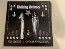 CHOKING VICTIM NO GODS/NO MANAGERS (80407-1) LP VINYL 1999 VG+ Hellcat Records