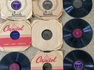 Ink Spots. Bing Crosby. King Cole. 9 Records Total.Decca 78s. White Christmas