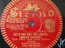 RUDY STARITA Let's Put Out The Lights/ That's Certain (V+) Strobe Sterno