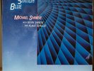 MICHAEL  SHRIEVE  :  TRANSFER  STATION  BLUE - RARE Line Rec. / WHITE  - MINT