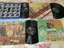 Three Beatles Vinyl LPs-UK Parlophone-from The Beatles Collection Blue Box Set