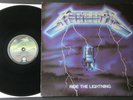 Metallica ‎– Ride The Lightning LP VINYL THRASH METAL 1989 838 140-1 Megadeth
