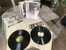 The Beatles White Album stereo vinyl LP 1978 release - with poster and cards