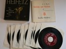 SCARCE FORMAT CLASSICAL 45 BOX SET Jascha Heifetz Bach Unaccomp RCA WDM 6105