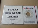 NEW ORDER True Faith RARE CANADA PROMO 45 P/S FACTORY 1987 DJ 105