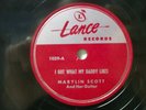 MARYLIN SCOTT - RnB 78rpm LANCE #1039 - GOT WHAT MY DADDY LIKES / BOOGIE WOOGIE