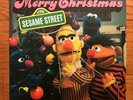 Merry Christmas From Sesame Street LP 1975 Pressing Ernie Bert Grover  VG+