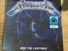 Metallica - Ride The Lightning WM Exclusive Blue Vinyl (2021, Blackened) New
