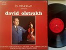 David Oistrakh: In Memoriam, Beethoven, Mozart, Debussy/ Chant Du Monde 4 LP Box