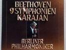 BEETHOVEN 9 Symphonien VON KARAJAN DGG BOX 8 LP 1977 ITALY + BOOKLET