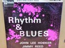 JOHN LEE HOOKER / JIMMY REED RHYTHM & BLUES OG UK MONO STATESIDE 7