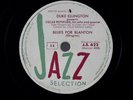 Oscar Pettiford Quartet & Duke Ellington Blues for Blanton 78RPM Jazz Selection