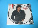 MICHAEL JACKSON Picture Disc Vinyl LP Bad Limited Edition Japan OBI 30.3P-858