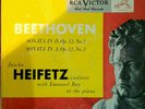 RCA LM 1015 *PLUM/SILVER* BEETHOVEN SONATAS OP. 12 #1 & 2 *HEIFETZ BAY*  EX-/NM