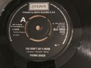YVONNE BAKER - You Didn't Say A Word/Bobby Paris Night Owl,UK London records ,m-