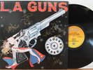L.A. GUNS Cocked & Loaded LP (Vertigo, orig 1989) VG++ Rare Metal, SIGNED