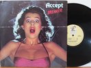 ACCEPT Breaker LP (Passport 6010, orig 1981) VG++ Sterling, Heavy Metal