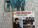 The Beatles Capitol 45 records A HARD DAYS NIGHT & HELP