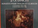 BACH Violin & Harpsichord Sonatas Leonid Kogan Richter LP Le Chant du Monde LP