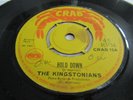 THE KINGSTONIANS..HOLD DOWN..  UK 1ST ISSUE CRAB LABEL CRAB 19