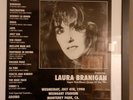 Laura Branigan 2 Concert Posters RARE Frames not included
