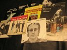 9 singles sleeves The Beatles John Lennon Ringo Starr 7” Harry Nilsson no 45s