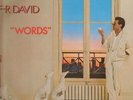 F. R. David Words NEAR MINT Carrere Vinyl LP