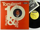 Tony Bennett - Sings 10 Rodgers & Hart Songs LP - Improv VG++ Autograph