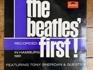 The BEATLES FIRST - FEATURING TONY SHERIDAN - GERMAN PRESS VINYL LP  - EX VINYL