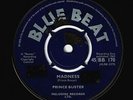 PRINCE BUSTER Madness Vinyl Record Single 7 Inch Blue Beat 1963 Ska Reggae Roots