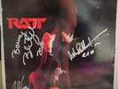 Ratt Self Titled UK Import Autographed Record EP MFN2