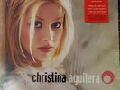 CHRISTINA AGUILERA Self Titled Orange/Red Swirl Vinyl-Urban Outfitters Exclusive