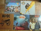 5x AC/DC highway t.hell / for those about t.rock / let there be rock /dirty deed