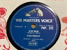 ELVIS PRESLEY-BLUE MOON 78 rpm HMV POP 272 ROCK N ROLL