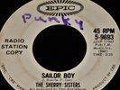 Vintage Record, THE SHERRY SISTERS: SAILOR BOY, PROMO, 1964, Pop Rock