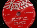 Ken Griffin Sentimental Me / My Blue Heaven 78 PLAY GRADED Fully Tested