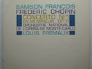 LP Samson François, Frederic Chopin, Orchestre National De L'Opera De Monte-Carl