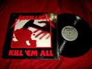 METALLICA Kill Em All LP ORIG 1983 MEGAFORCE MRI 069 Ride The Lightning Shrink