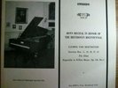 Jorg Demus-Bonn Recital In Honor Of The Beethoven Bicentennial-Musical Heritage