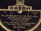 Du glaubst vielleicht, Ich Weiß Nicht , Daß Du Mich Betrogen - Paul O Montis